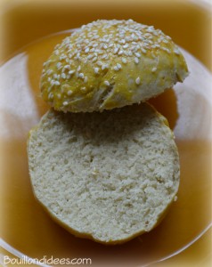 Pain hamburger sans gluten sans GLO Bouillondidees