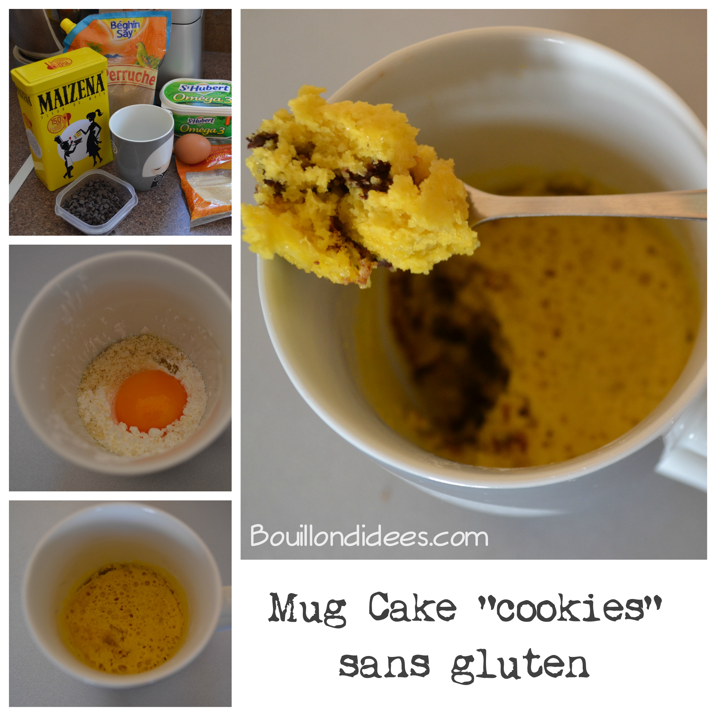 Mug Cake Cookies Pret En 5 Min Avec Ou Sans Gluten