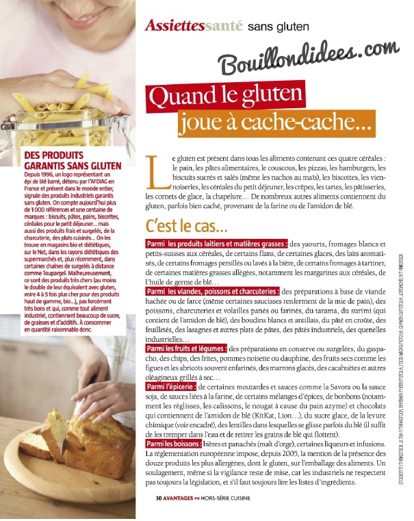 Avantages Hors Seriecuisine Sans gluten, sans Lactose & cie Produits sans gluten Bouillondidees.jpg
