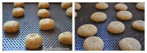 Baci di Dama (baisers des dames) biscuits noisettes amandes  sans GLO cuisson  Bouillondidees