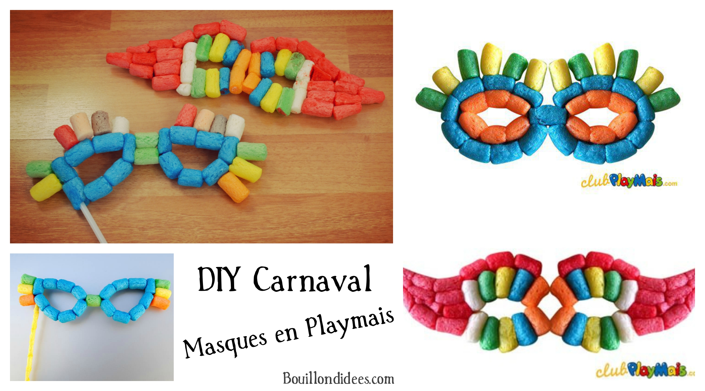 Fabriquer des maracas animaux. Bricolage de Carnaval pour enfant. 