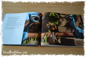 Livre GUS petit oiseau, grand voyage Nathan film d'animation (coin lecture) grand album Bouillondidees
