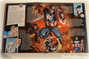 Livre Super Héros la Grande Imagerie Fleurus Avangers Captain America Bouillondidees