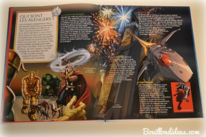 Livre Super Héros la Grande Imagerie Fleurus Avengers Bouillondidees