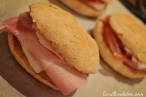 Pitas petits pains sandwich buns sans GLO (gluten, lait, oeuf)  Bouillondidees