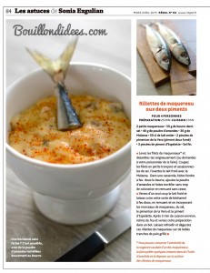 revue presse magazine Regal mars-avril 2015 sans gluten recettes 3  Bouillondidees