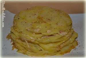 gâteau de pommes de terre (sans GLO, gluten, lait, PLV, lactose, oeuf) Bouillondidees