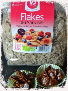 roses des sables chocolat Flakes pétales de Sarrasin sans GLO (sans gluten, lait, oeuf) VO Lifetsyle  Bouillondidees