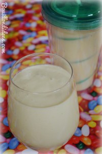 Smoothie Milkshake exotique sans GLO (gluten, lait, oeuf) - lait de coco, mangue, banane, orange 2 Bouillondidees