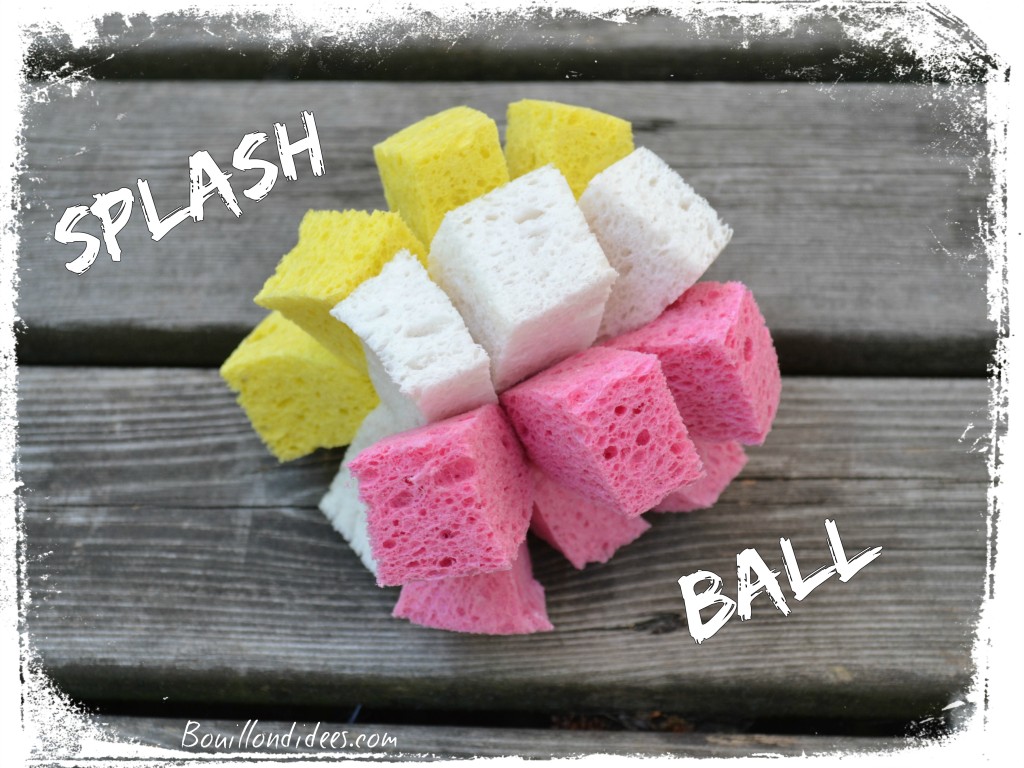 12 activités à faire cet été avec les enfants : Fabriquer une Splash Ball pour s'arroser !