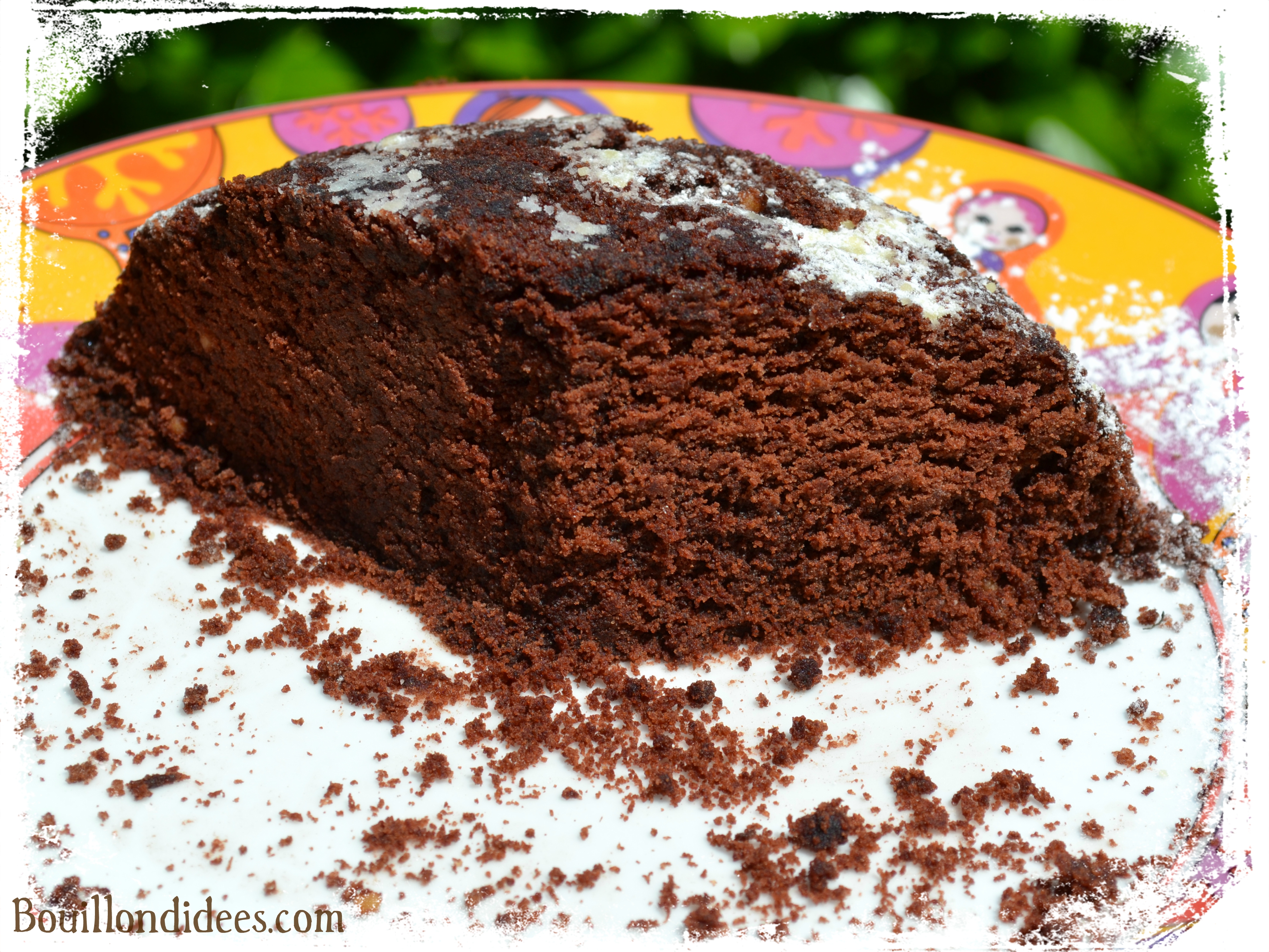 Gâteau au chocolat sans lait ni oeufs pour 6 personnes - Recettes