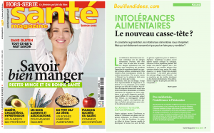 Revue Presse HS Santé Mangazine Intolérances gluten lait 1 Bouillondidees