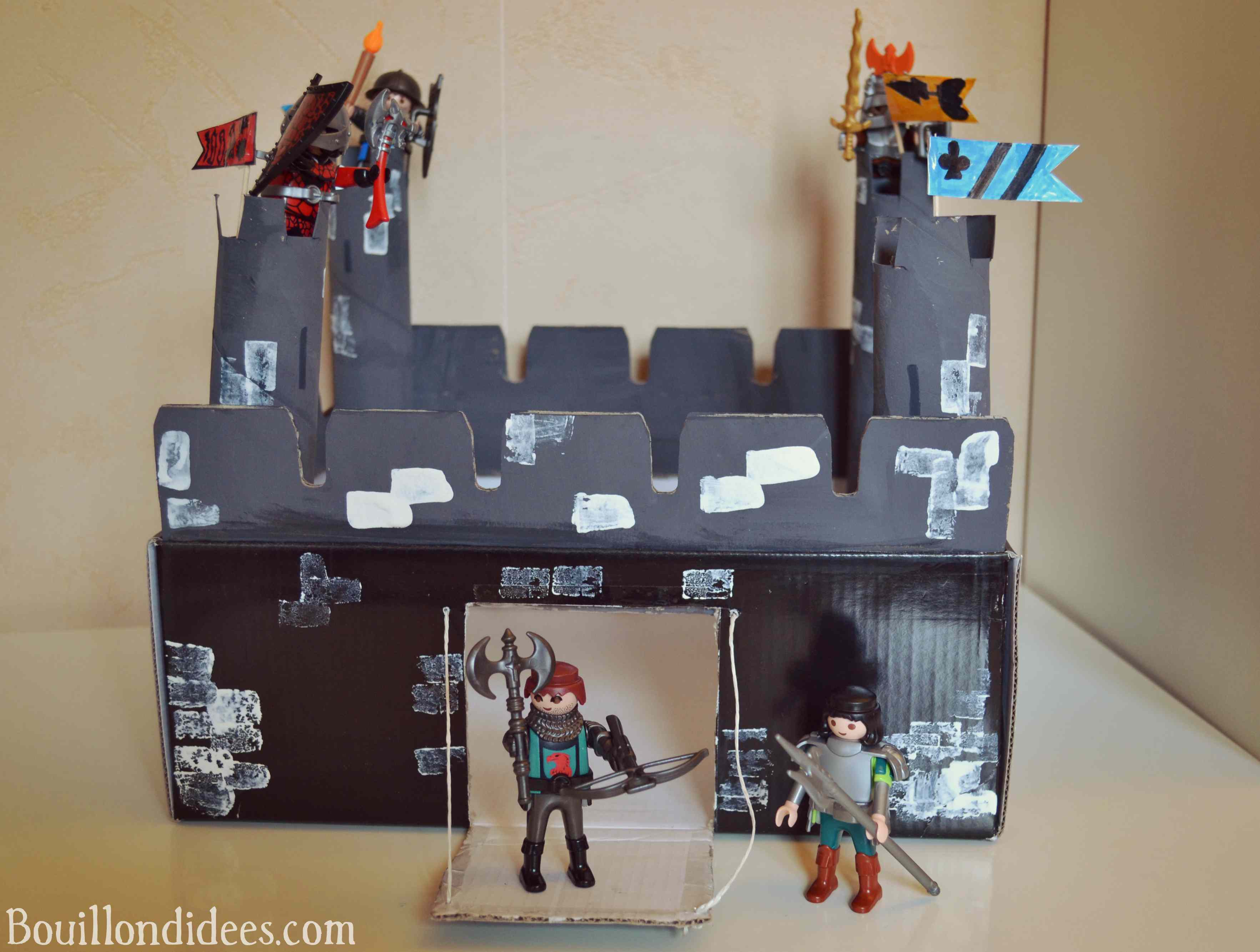 DIY : fabriquer un château-fort - Bouillon d'idées