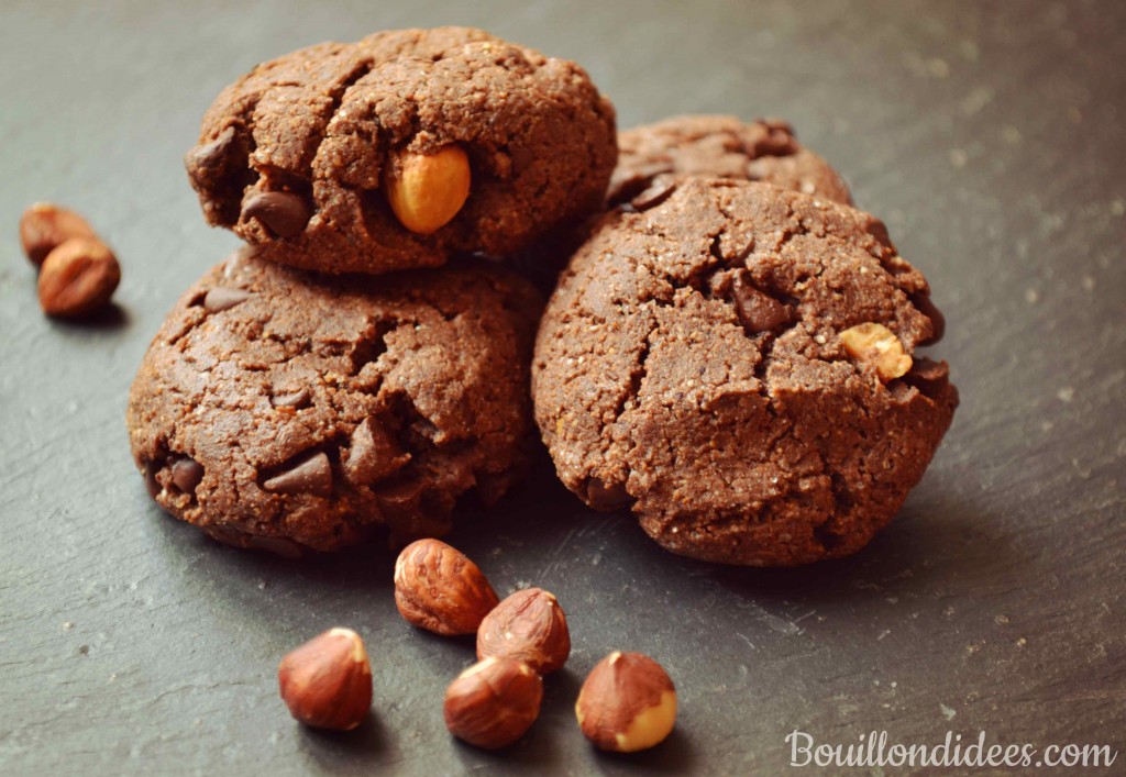 Cookies Double Choco & Noisettes (sans GLO)