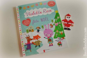 Idées lecture Cahiers d'activités pour attendre Noël Violette Rose fête Noël (Editions Père Castor) Bouillondidees
