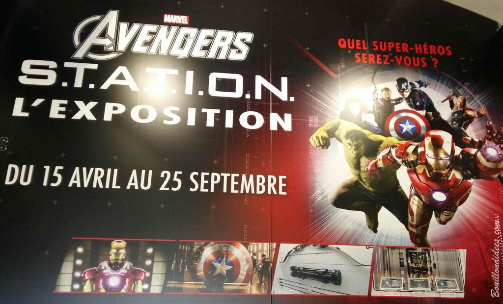 Avengers Station exposition La Defense Paris 2016