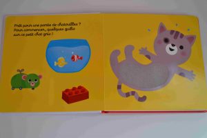Livres à toucher premiers livres bébé C'est l'heure des chatouilles (Éditions Petit Nathan)Bouillondidees 2