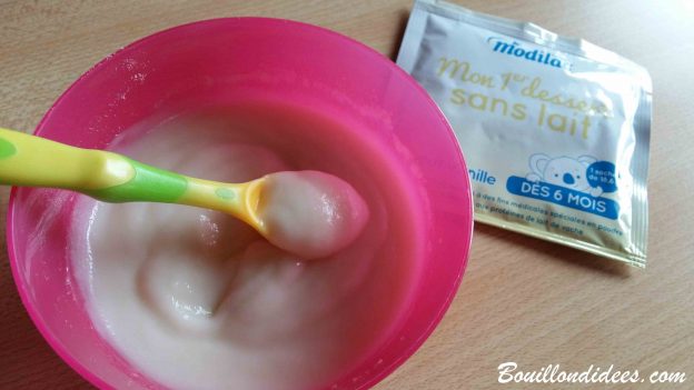 Desserts & préparations au lait infantile pour bébé APLV/IPLV