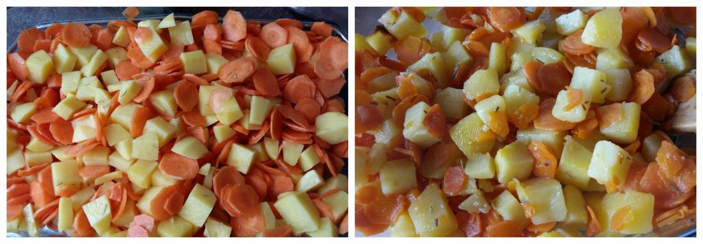 Omnicuiseur, four basse température pomme de terre et carottes sautées Bouillondidees