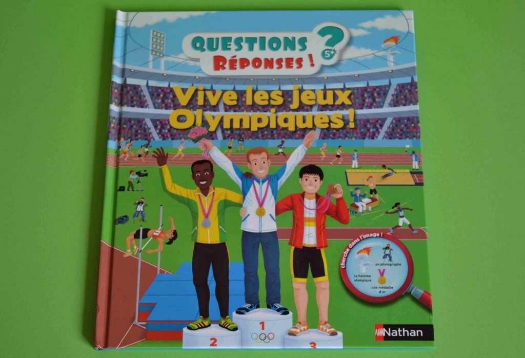 Idées lecture Vive les jeux Olympiques (Questions Réponses, Nathan)