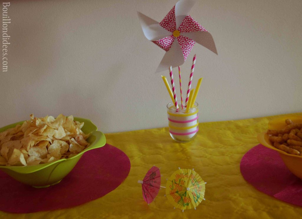 Fabriquer des moulins à vent en papier (DIY fête aux couleurs de l'été)