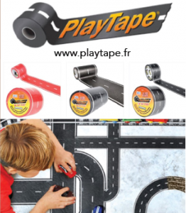 Le Play Tape, le Masking Tape version "route et voie ferrée"