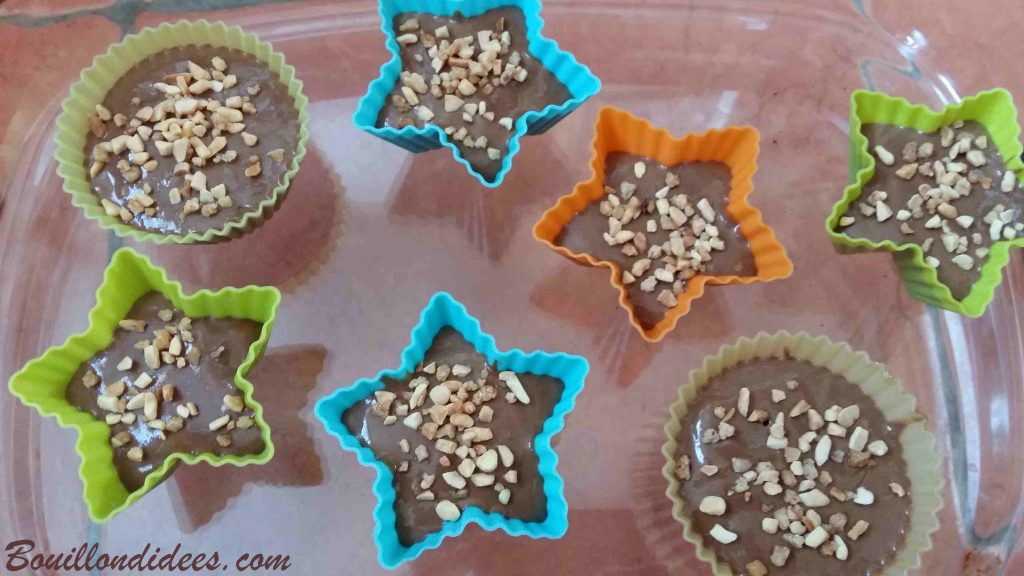 Muffins croustillants chocolat-noisettes sans GLO (sans gluten, sans lait, sans œuf), cuit à l'Omnicuiseur