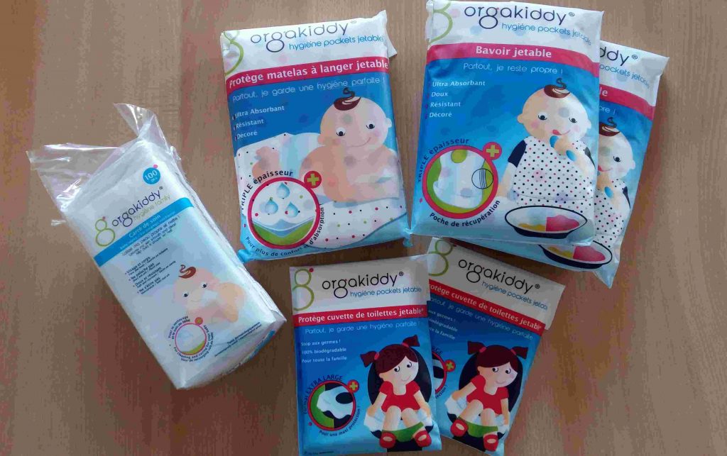 Des produits d'hygiène malins (Orgakiddy) (Voyager léger avec bébé, c'est possible)