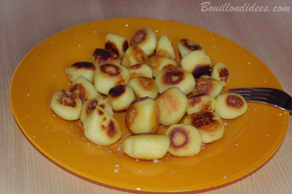 Pommes dauphines à la poêle, sans GLO (sans Gluten, sans Lait et sans Œuf) Bouillondidees