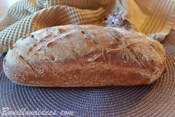 Pain sans gluten, à la farine de sarrasin - recette facile (sans