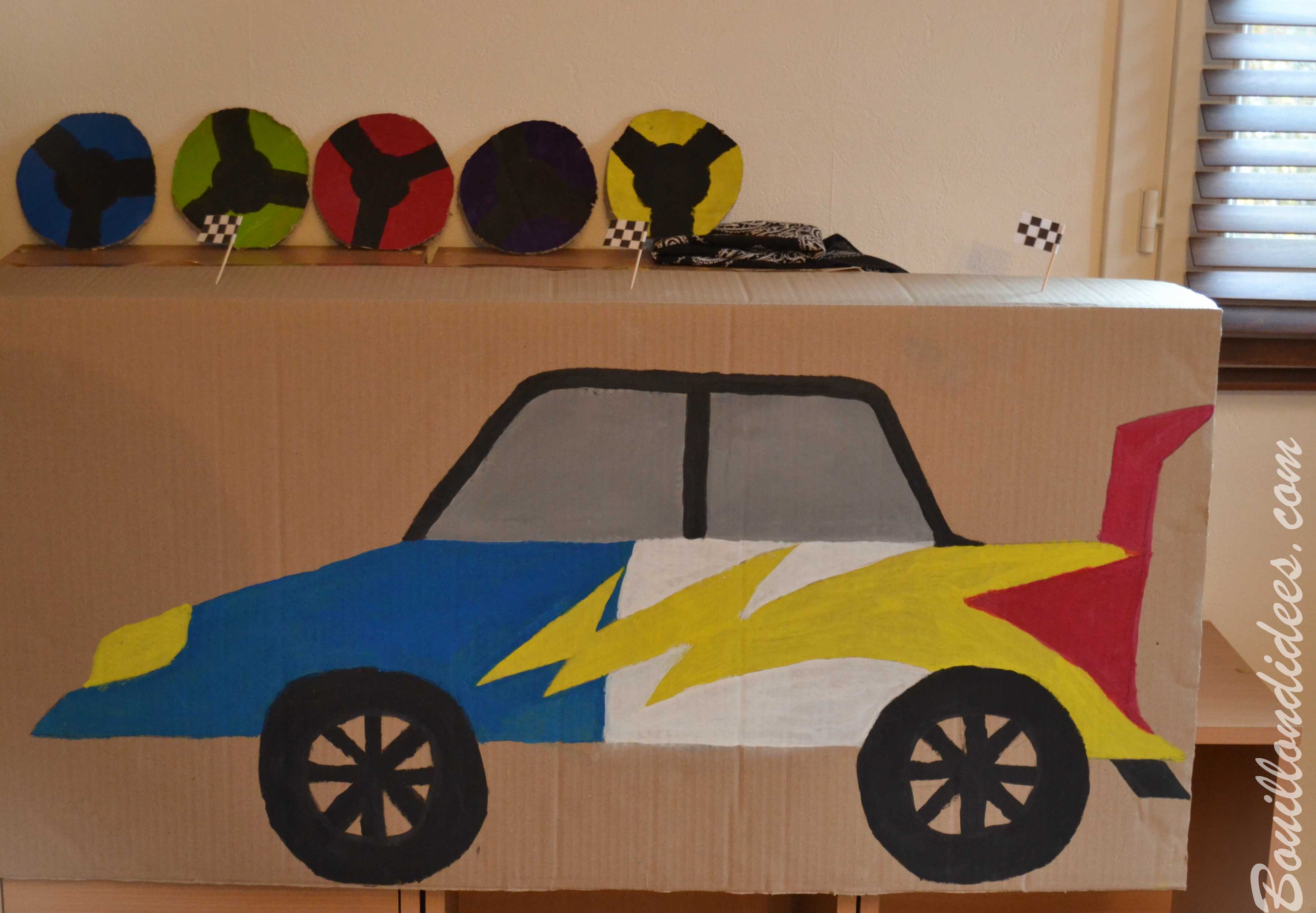 Un anniversaire voiture pour enfants - Blog de déco d'évènement