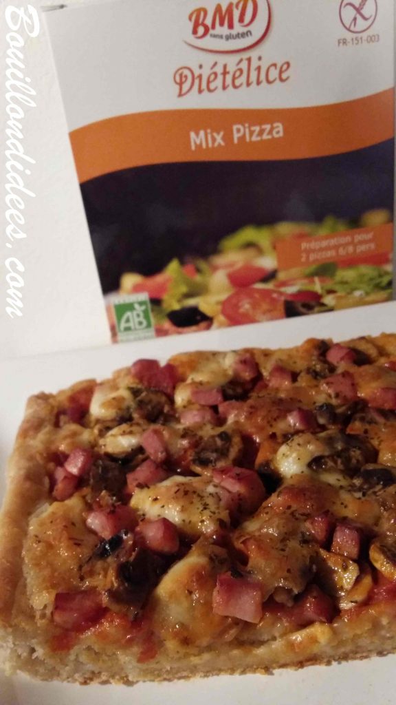 MIX Farines BMD sans Gluten Pizza moelleuse sans GLO (sans gluten, sans lait, sans œuf) blog Bouillon d'idées