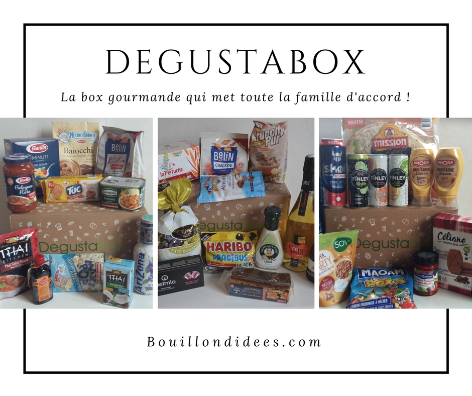 Degustabox : la box gourmande qui met toute la famille d'accord - Bouillon d'idées