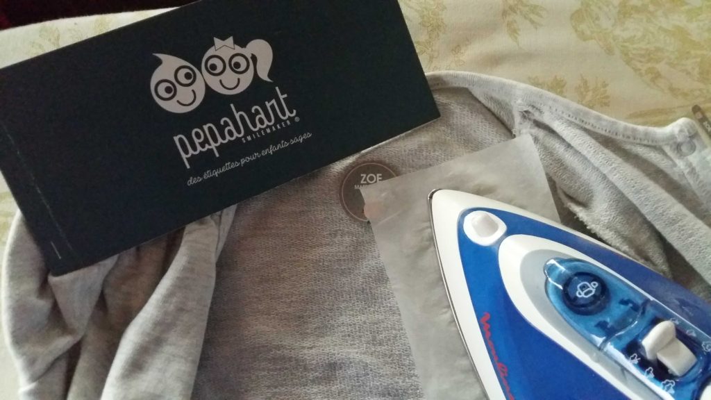 Les étiquettes thermocollantes Pepahart pour vêtements des enfants, pour une rentrée en toute sérénité  - Blog Bouillondidees